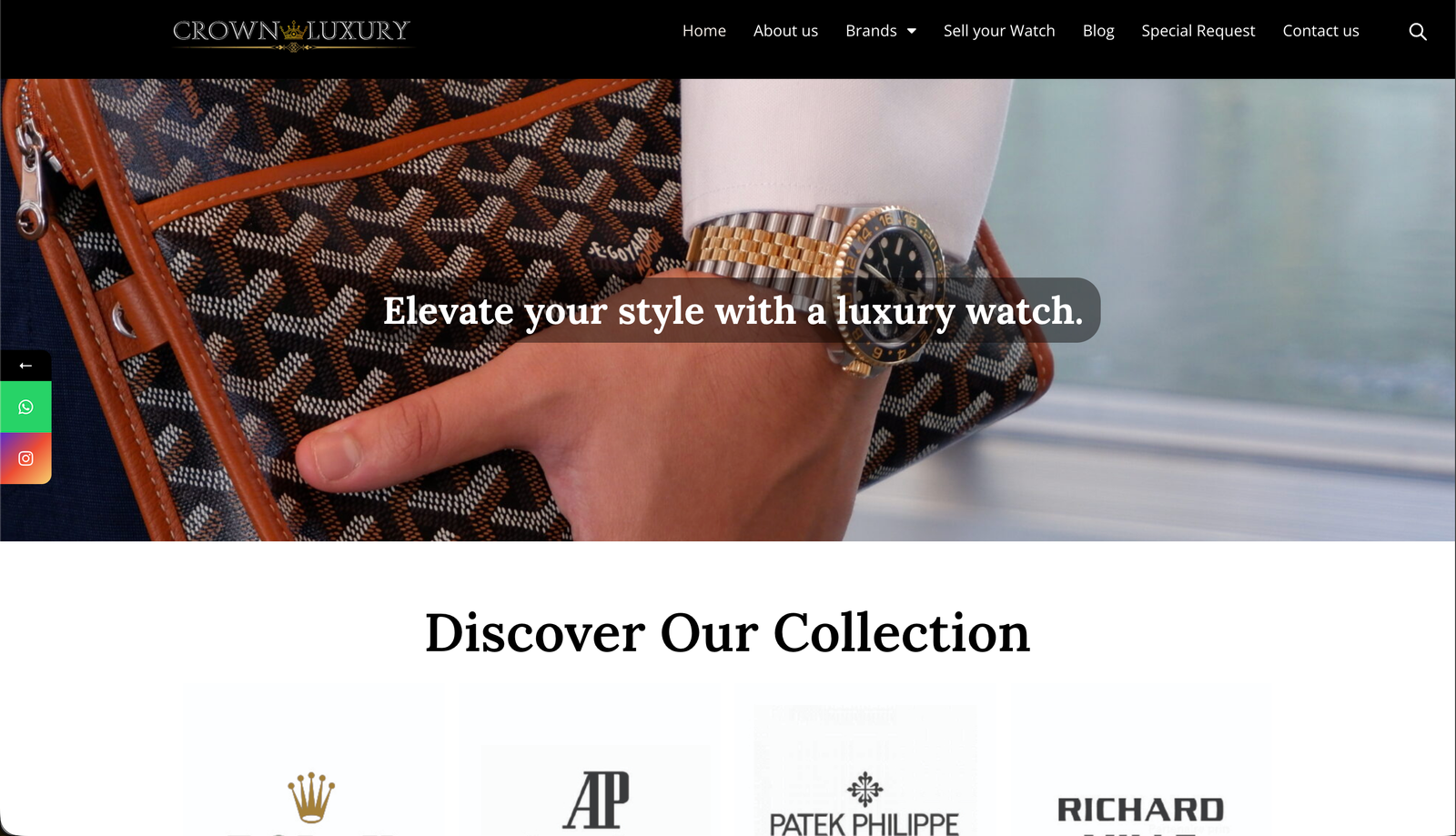 CROWN WATCHES WEBSITE
